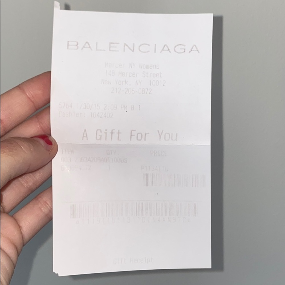 Balenciaga Arena Double Tour Leather Bracelet - Picture 5 of 6